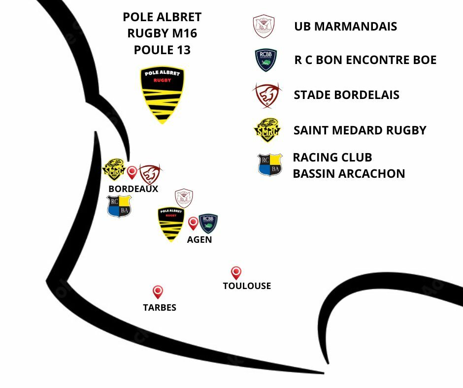  VOICI LA POULE NATIONALE 2024 2025 DE NOS CADETS