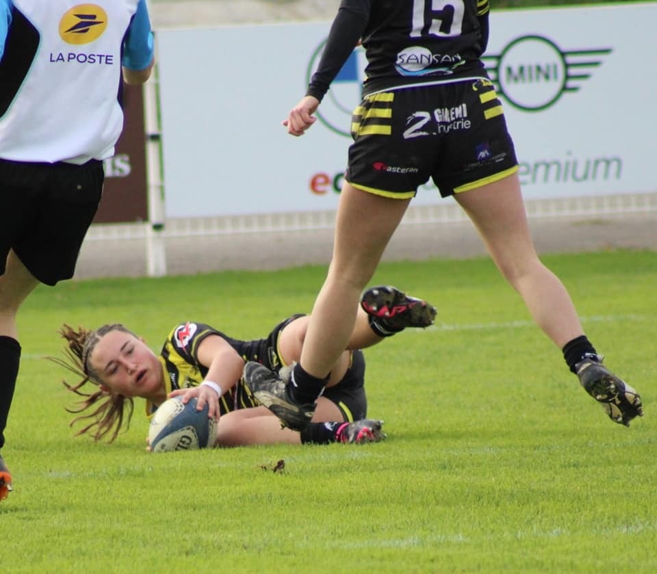 PHOTOS DE NOS CADETTES AU STADE ANDRE DUPRAT