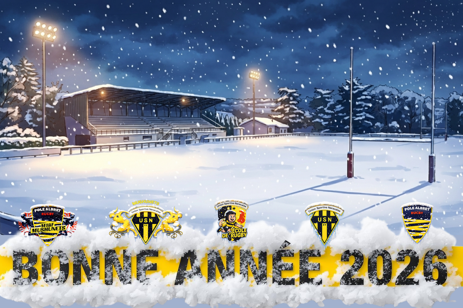 VOEUX DE L'ENSEMBLE DE L'US NERACAISE