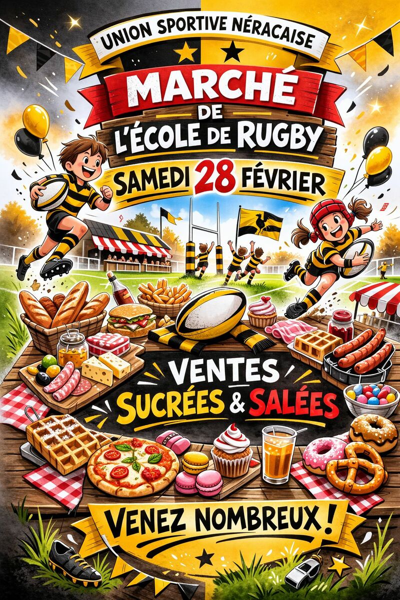 VENTE DE L'ECOLE DE RUGBY