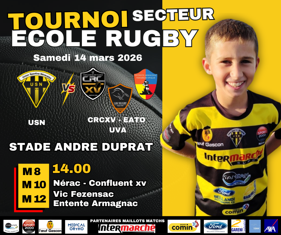 MATCH DAY  ECOLE RUGBY