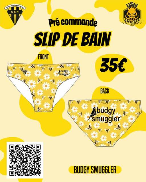 SLIP DE BAIN DE L'USN