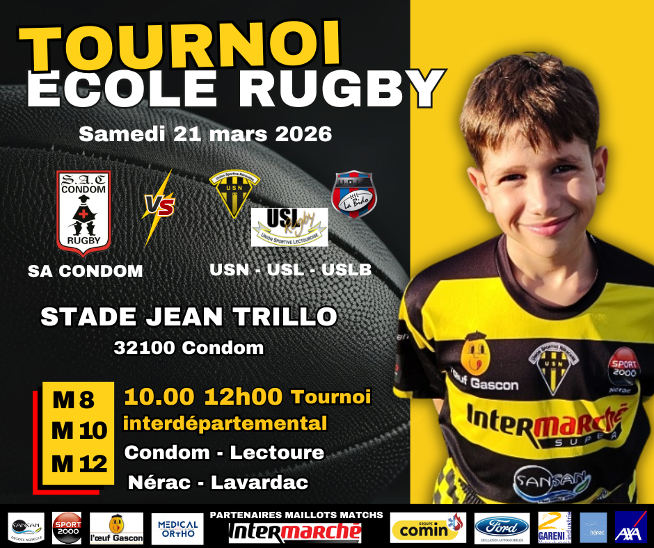 MATCH DAY  ECOLE RUGBY