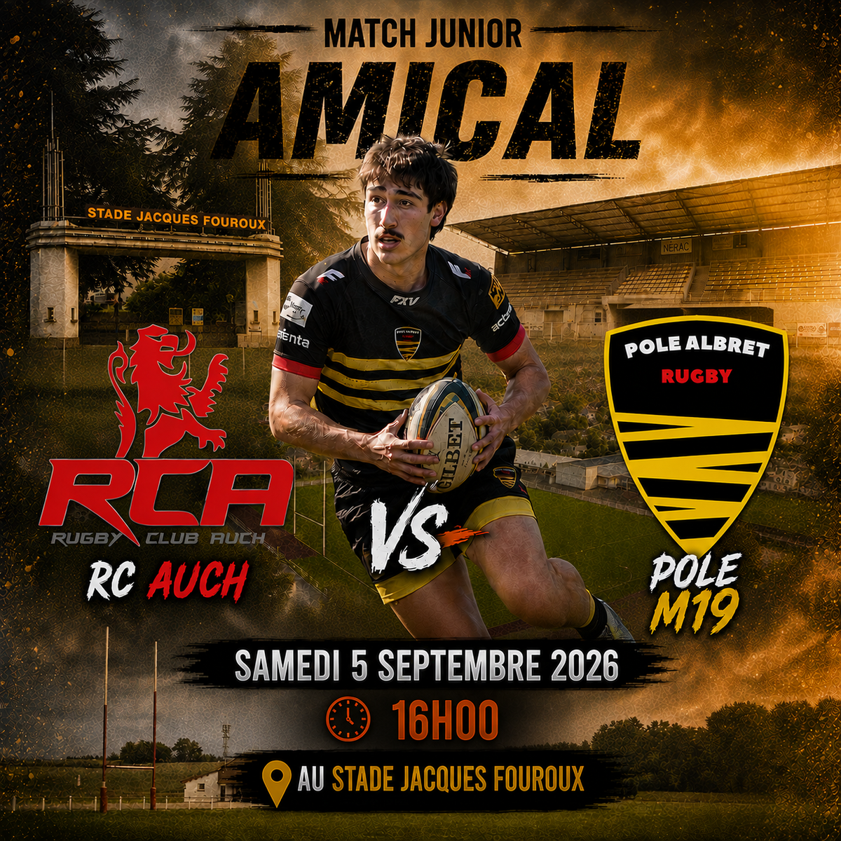 MATCH AMICAL JUNIOR