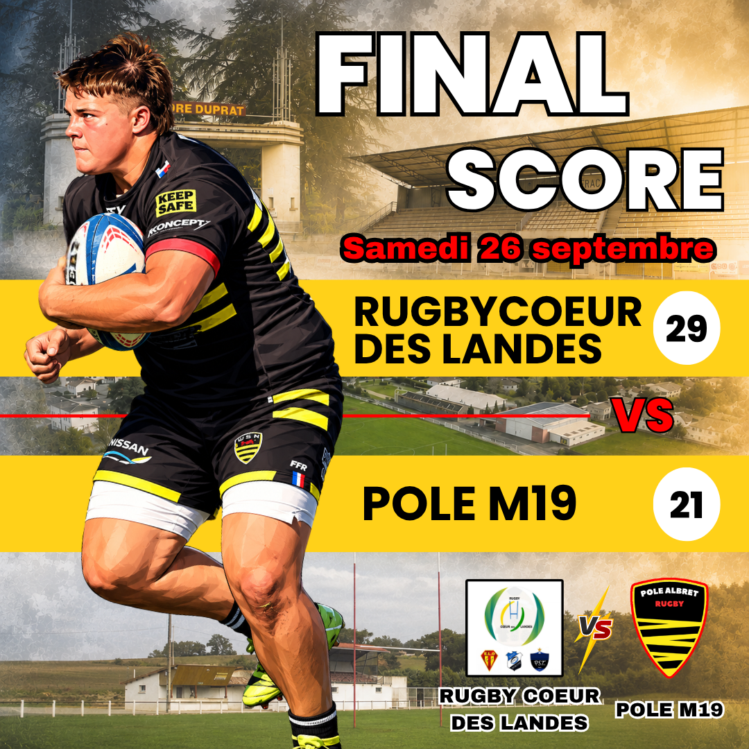 RESULTATS DU POLE ALBRET JUNIORS