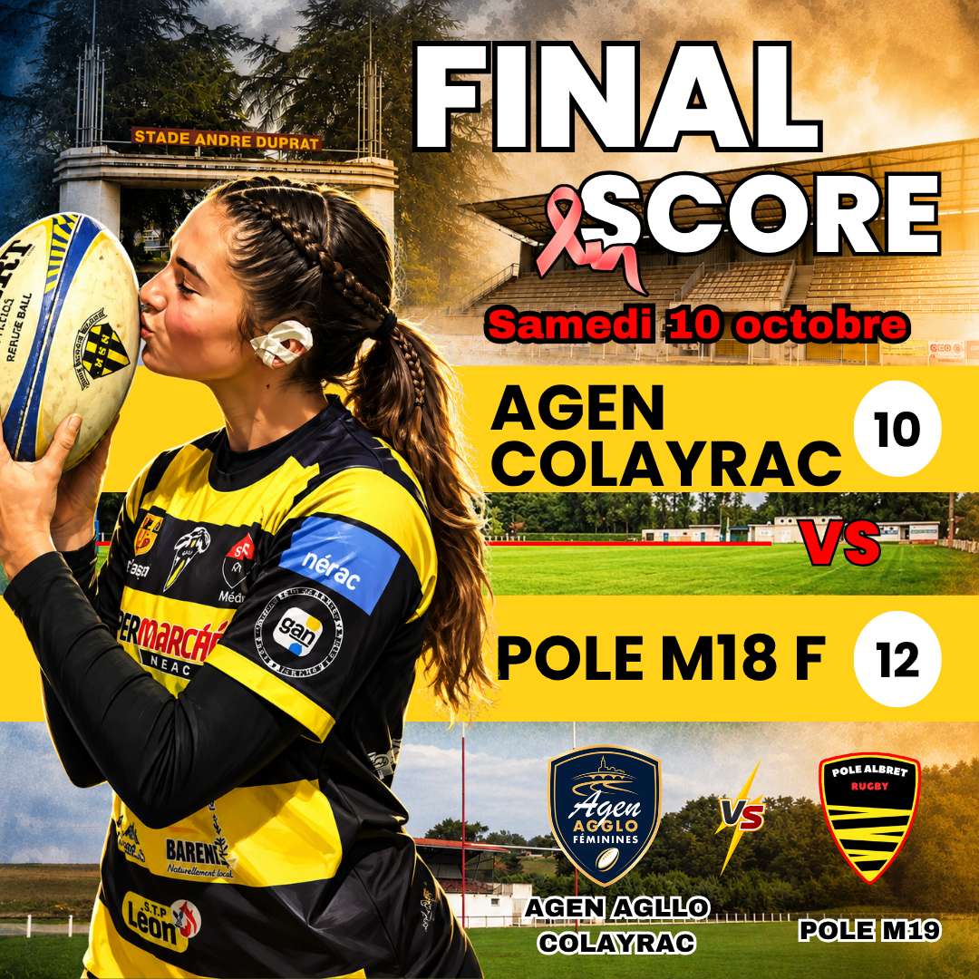 RESULTATS DU POLE ALBRET CADETTES