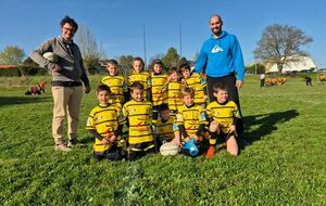 L'ECOLE DE RUGBY EN TOURNOI A LARROQUE TIMBAUT