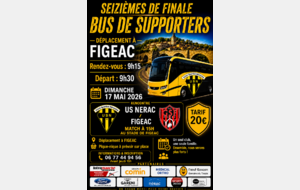 BUS DE SUPPORTERS POUR FIGEAC