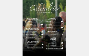 CALENDRIER DES MUSHUNETS