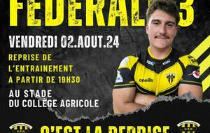 ENTRAINEMENTS SENIORS M1 M2  ANNULE