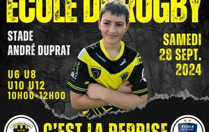 ENTRAINEMENTS ECOLE DE RUGBY U14 ET F15