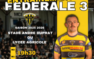 ENTRAINEMENTS SENIORS M1 M2