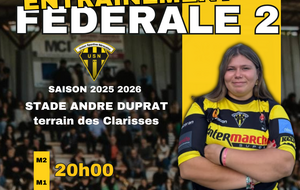 ENTRAINEMENTS SENIORS FEMININES