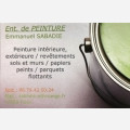 ENTREPRISE DE PEINTURE SABADIE