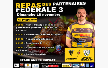 REPAS DES PARTENAIRES