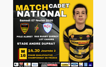 MATCH DAY CADETS  CADETTES