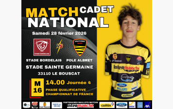 MATCH DAY CADETS  JUNIORS