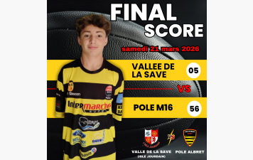 RESULTAT DU WEEK-END POLE ALBRET