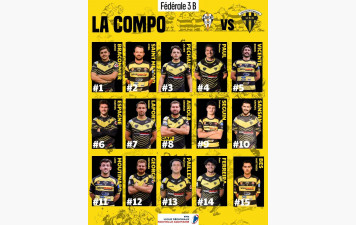 COMPOSITIONS DE L'EQUIPE SENIORS M2