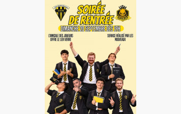 SOIREE RENTREE AMICALE DES JOUEURS