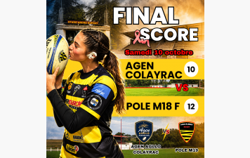 RESULTATS DU POLE ALBRET CADETTES
