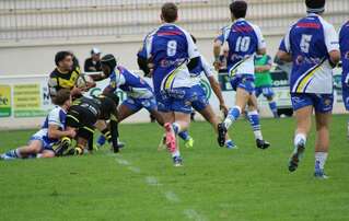 PHOTOS DU MATCH USN VS MAUVEZIN AVEC LES JUNIORS